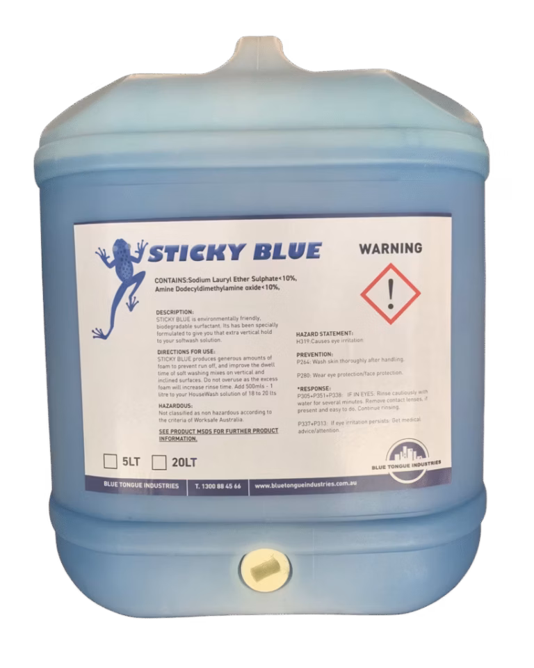 Sticky Blue Chemical