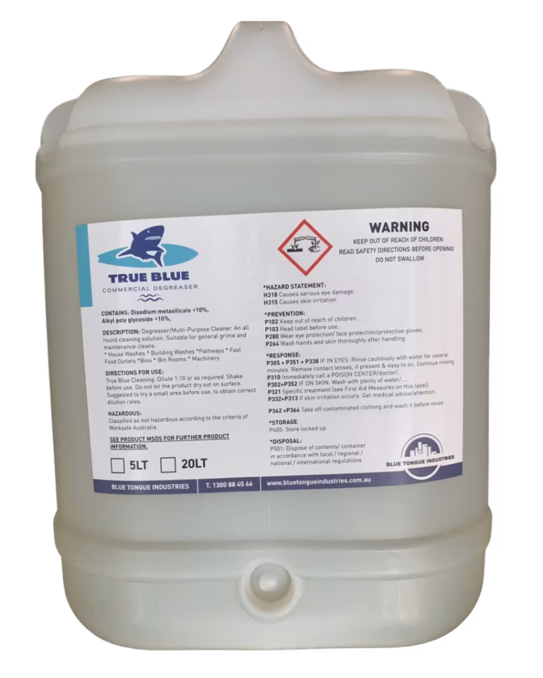 True Blue Cleaning Chemical